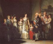 Francisco Goya Charles IV with his family oil painting